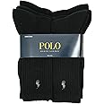 Polo Ralph Lauren Men's Classic Ribbed Crew Socks - 6 Pack