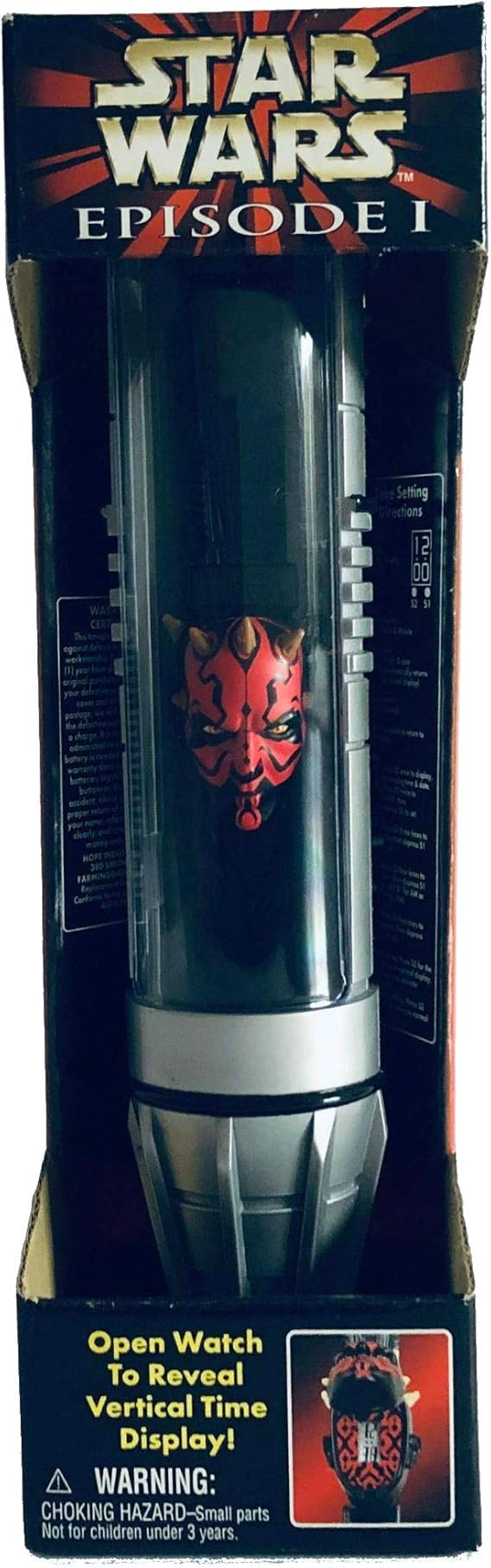 Amazon スター ウォーズ エピソード1 コレクターウォッチ デジタル腕時計 ダース モール With クワイ ガン ジン ライトセーバー ケース メンズ腕時計 腕時計 通販