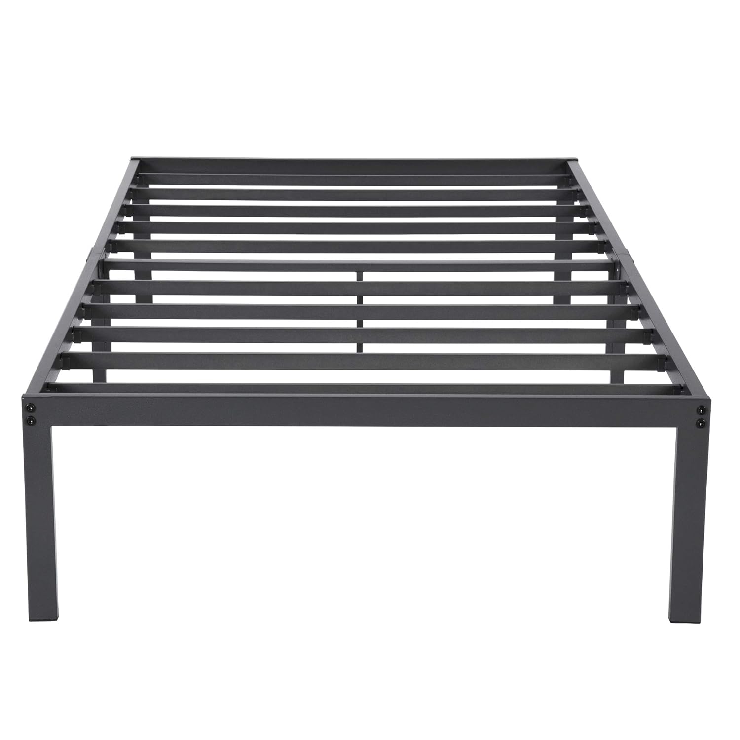 Best metal twin bed frame gray