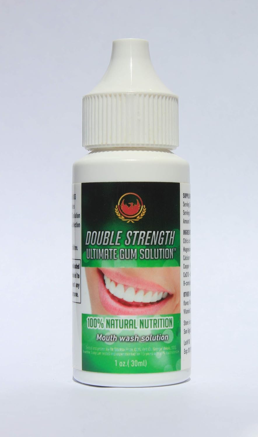 The Ultimate Gum Solution - Extra Strength Formula, Natural Herbal Mouthwash - May Help Relieve Canker Sores, Swollen Gums, Bad Breath, Tooth Aches - Gum Care Wash, Protects Against Plaque & Tartar: Health & Personal Care