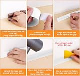 Flintronic Caulk Tape 4.5m Self Adhesive Waterproof Mildewproof 20mm view 6