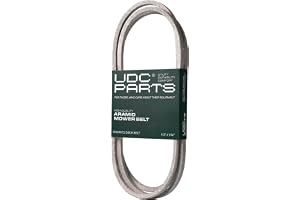 UDC Parts GX20072 Deck Belt, 1/2" x 104" Replacement for John Deere 42 Inch | Fits D110 L110 D105 E100 D130 S100 LA105 L100 D