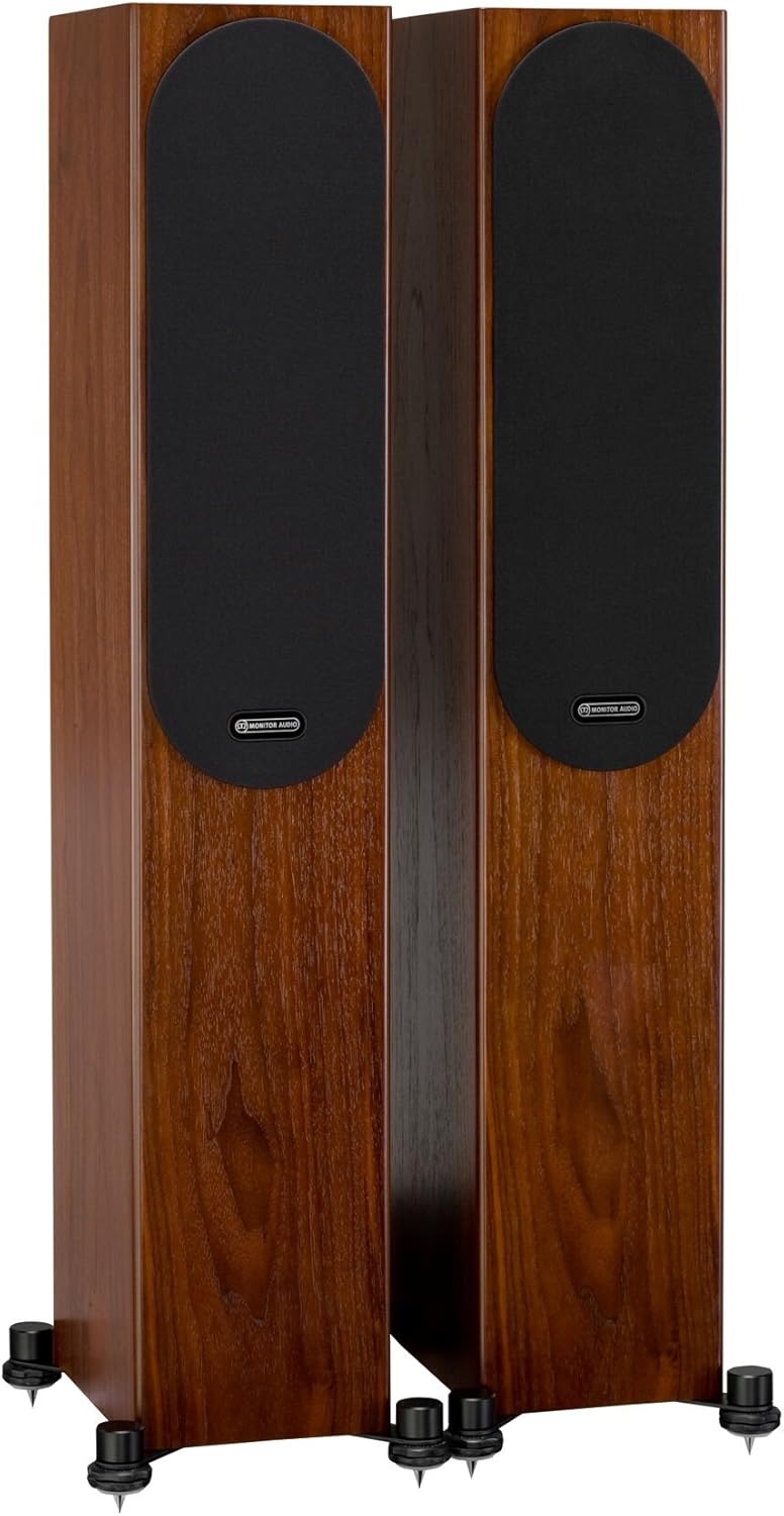 monitor audio silver 200 walnut