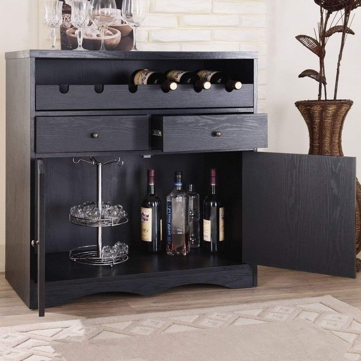 Hode Matt Black Vinyl Wrap for Kitchen Cupboards Furniture Wood Effect Sticky Back Plastic Roll - Image 3