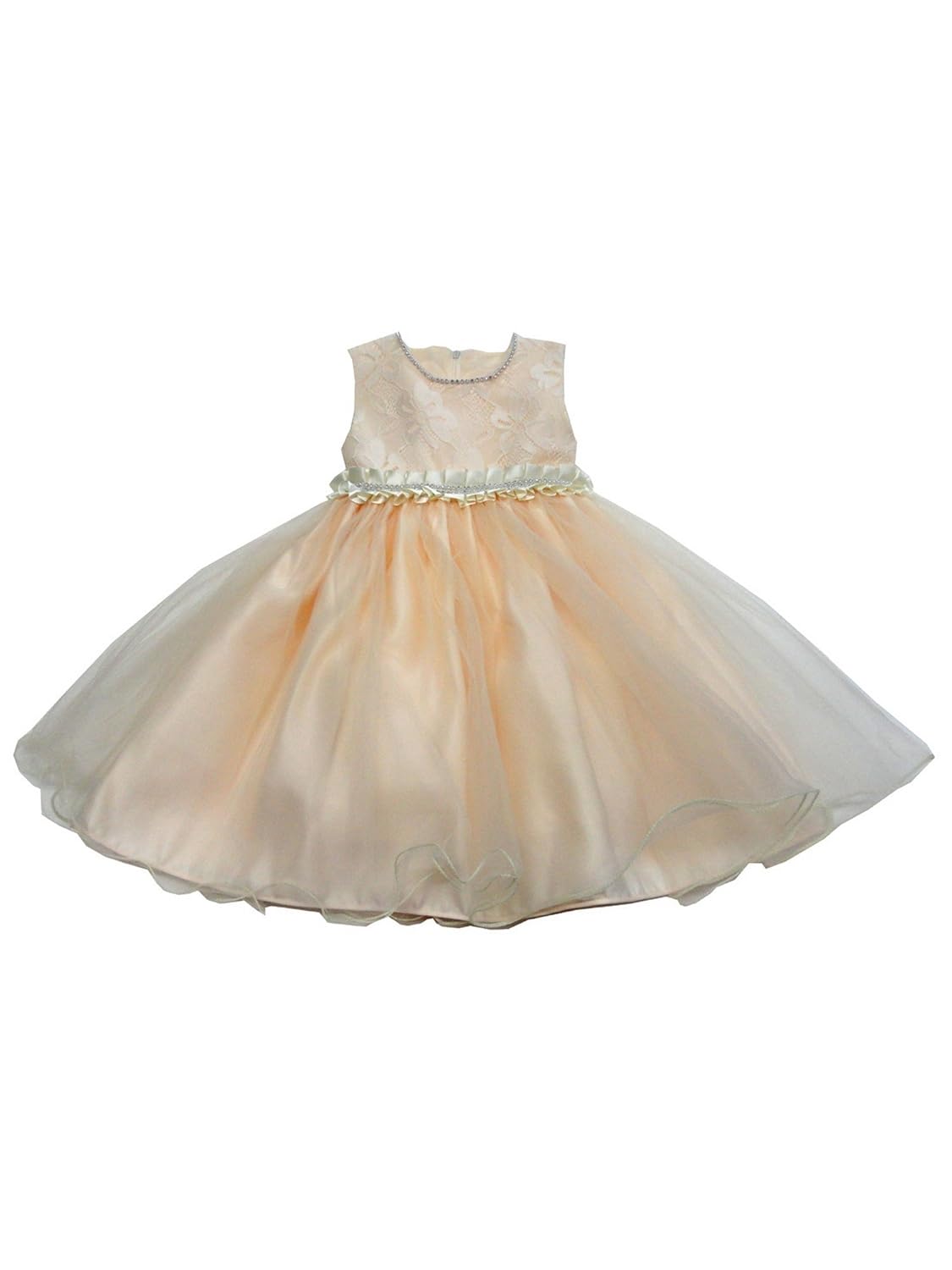 champagne colored flower girl dresses
