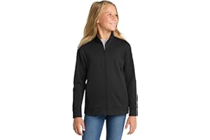 SPORT-TEK Youth Sport-Wick Fleece Full Zip Jacket