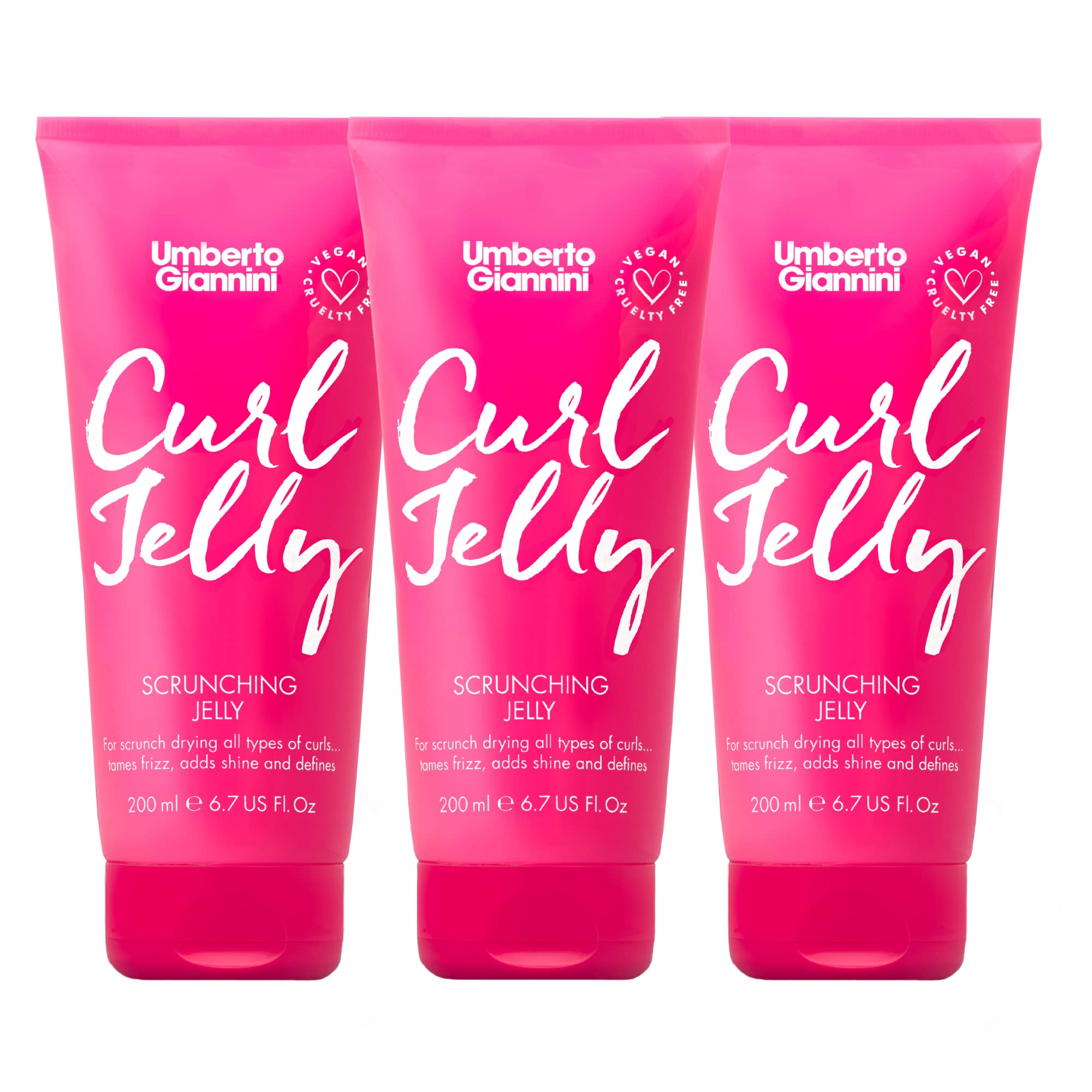 Umberto Giannini Curl Foam - Anti Frizz Hair Styling Curl Mousse 200ML Vegan & Cruelty Free