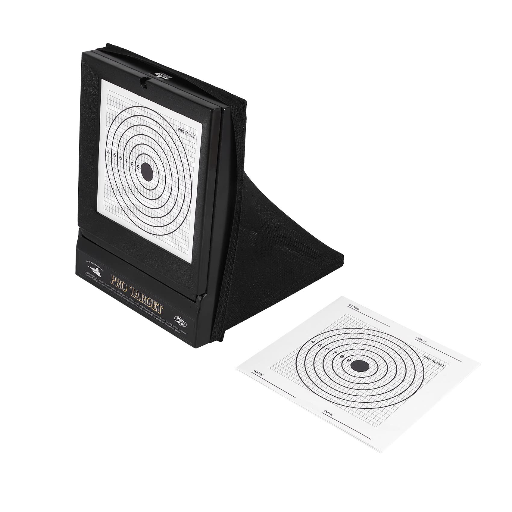 Bopfimer Outdoor Portable Targets for Reusable & with Trap Net Catcher