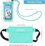 ivoler Waterproof Pouch Bag Phone Case Green view 2