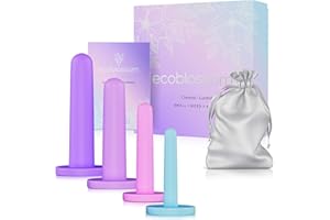 Ecoblossom Silicone Intimacy Set - The Most Reliable kit for Women - Intimacy & Wellness Aids (Small, Sizes 1-4)