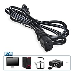 XHJTWOPY 6ft UL AC Adapter Charging Cable for