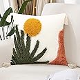 Linen Blend Geometric Cushion Home Décor Pillows - Foto 12