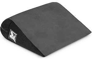 Liberator Jaz Sex Positioning Pillow Microsuede Charcoal