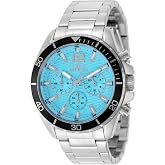 Invicta Pro Diver Men 43.5mm Stainless Steel Steel Tiffany Blue dial VD54 Quartz
