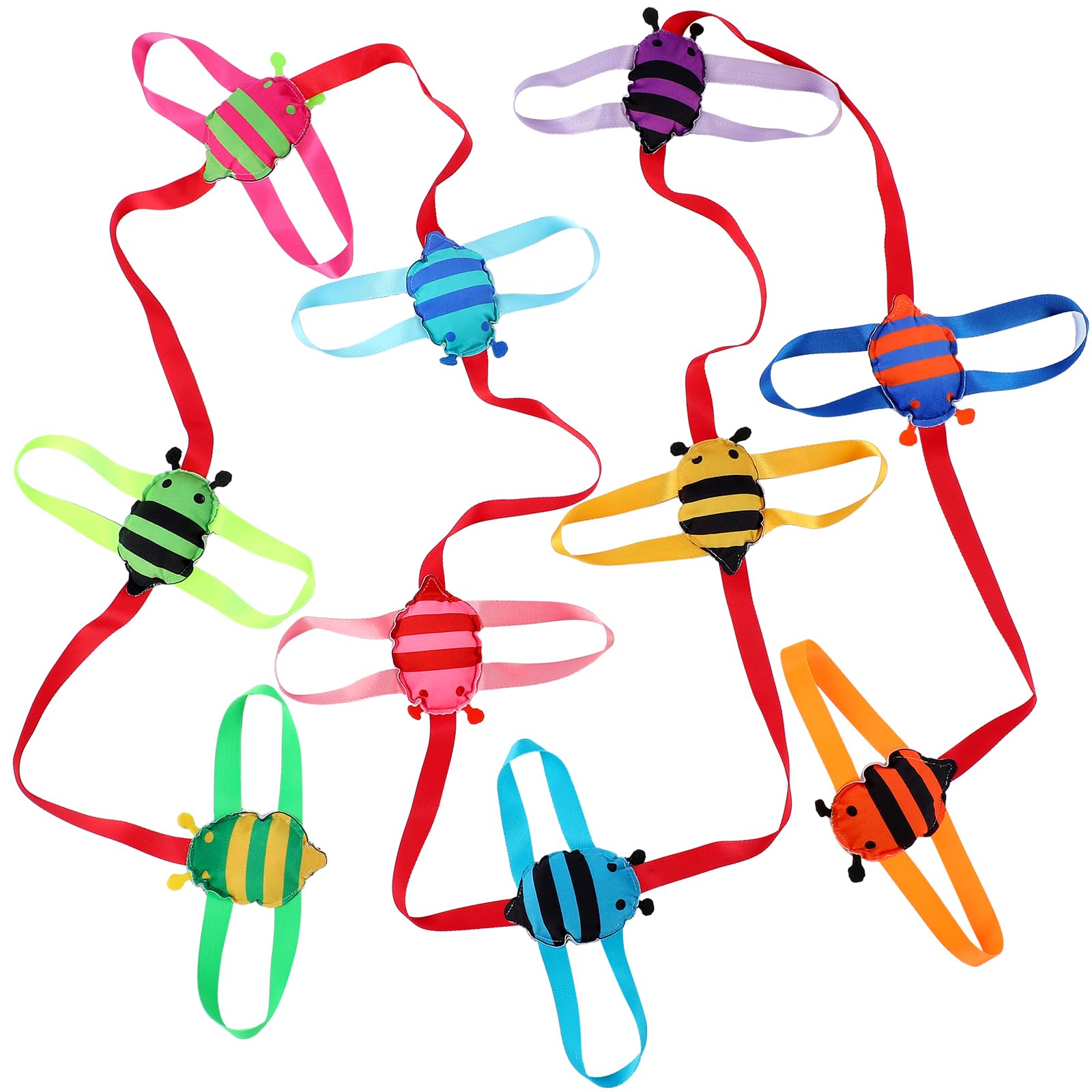 Photo 1 of Kajaia Bee Walking Rope Walking Rope for Kids Classroom Supplies Preschool Walking Rope with Handles Fits up to 20 Children for Toddlers Kids Daycare Preschool Walk Guides
