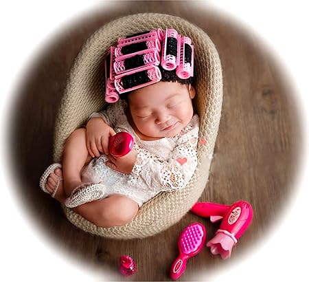 Amazon Bespeture ニューボーンフォト ベビー 写真 道具 セット ヅラ かつら 赤ちゃん 撮影 撮影用小道具 通販