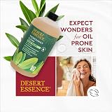 Desert Essence Thoroughly Clean Face Wash 32 fl oz Oily Combo Skin Tea Tree view 5