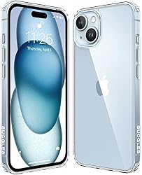 SUCGLES for iPhone 15 Case, Shockproof Military