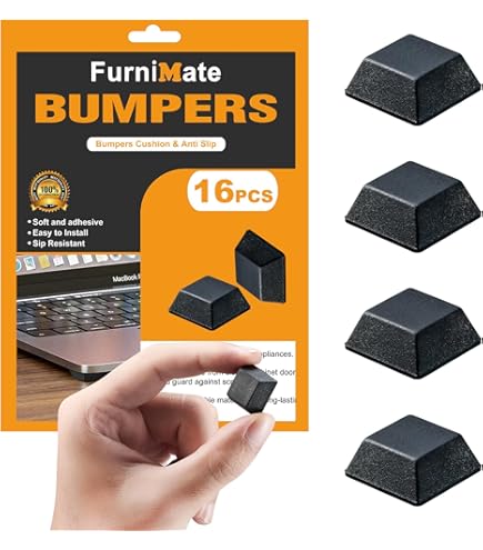 Clear 320 Pcs Cabinet Door Bumpers Rubber Self Adhesive Pads For