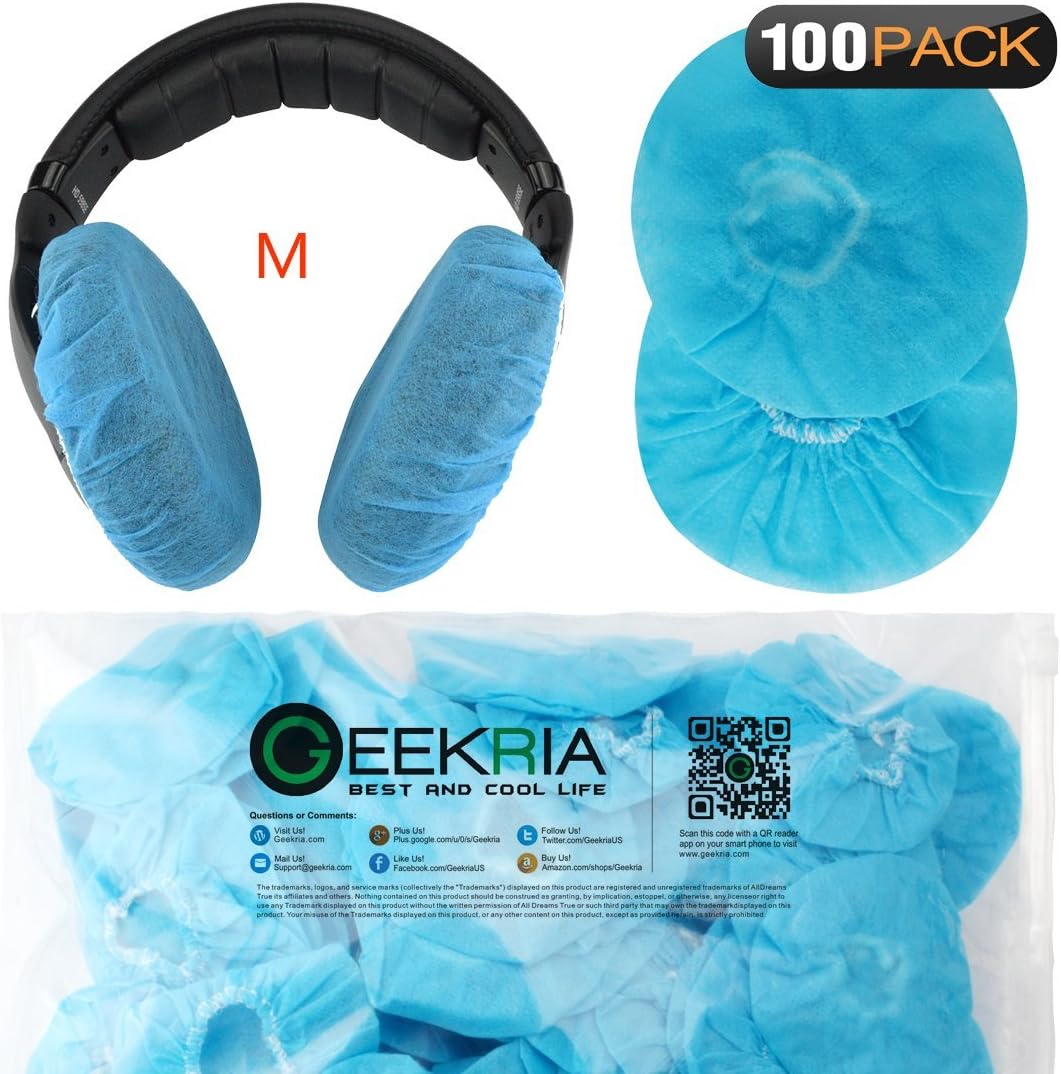 Stretchable Headphone Covers/Disposable Sanitary Earcup Earpad Covers