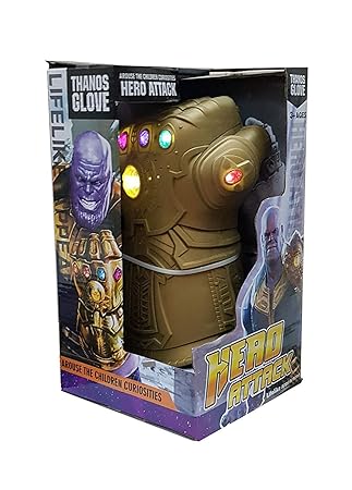 Metro ToyS & Gift Avengers End Game Infinity War Thanos Gauntlet Glove With Music & Led Lights