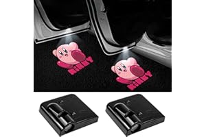 Akkya Car Door Lights Logo Projector Wireless LED HD Welcome Light, Cute Cartoon Puddle Courtesy Automotive Lamp for Audi Toyota Chevy BMW Lexus Cadillac Jeep Ford Honda Hyundai