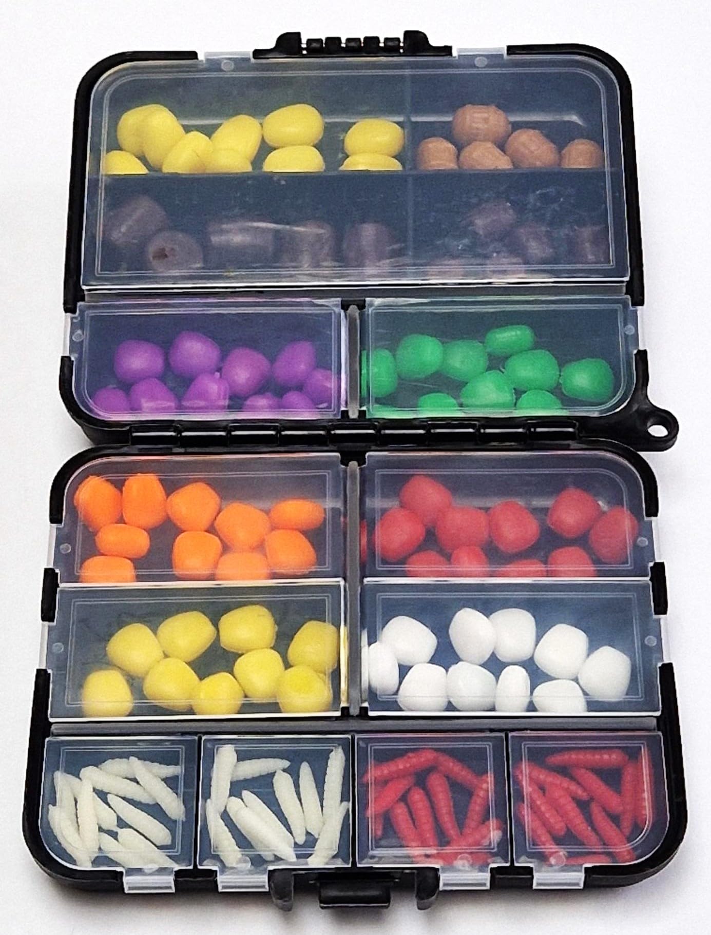imitation Fake Bait Artificial Pop Up Sweetcorn carp fishing Selection Tackle Box Set Type 1