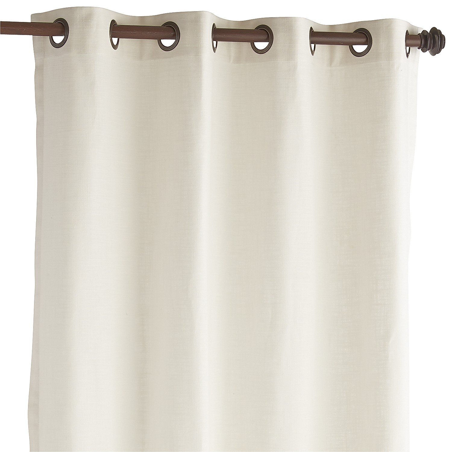 Pier 1 Imports Cassidy Chambray Ivory 84 Grommet Curtain By