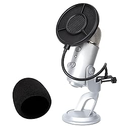 Blue Yeti Pop Filter Foam Windscreen - 5.5 Inch