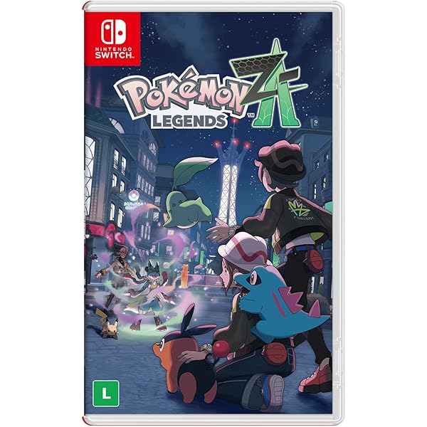Pokémon Legends Z-A Nintendo Switch 2 Jogo Pokémon Legends: Z-A, Nintendo Switch 2