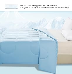 Cooling Comforter Twin/Twin XL Size, All Season