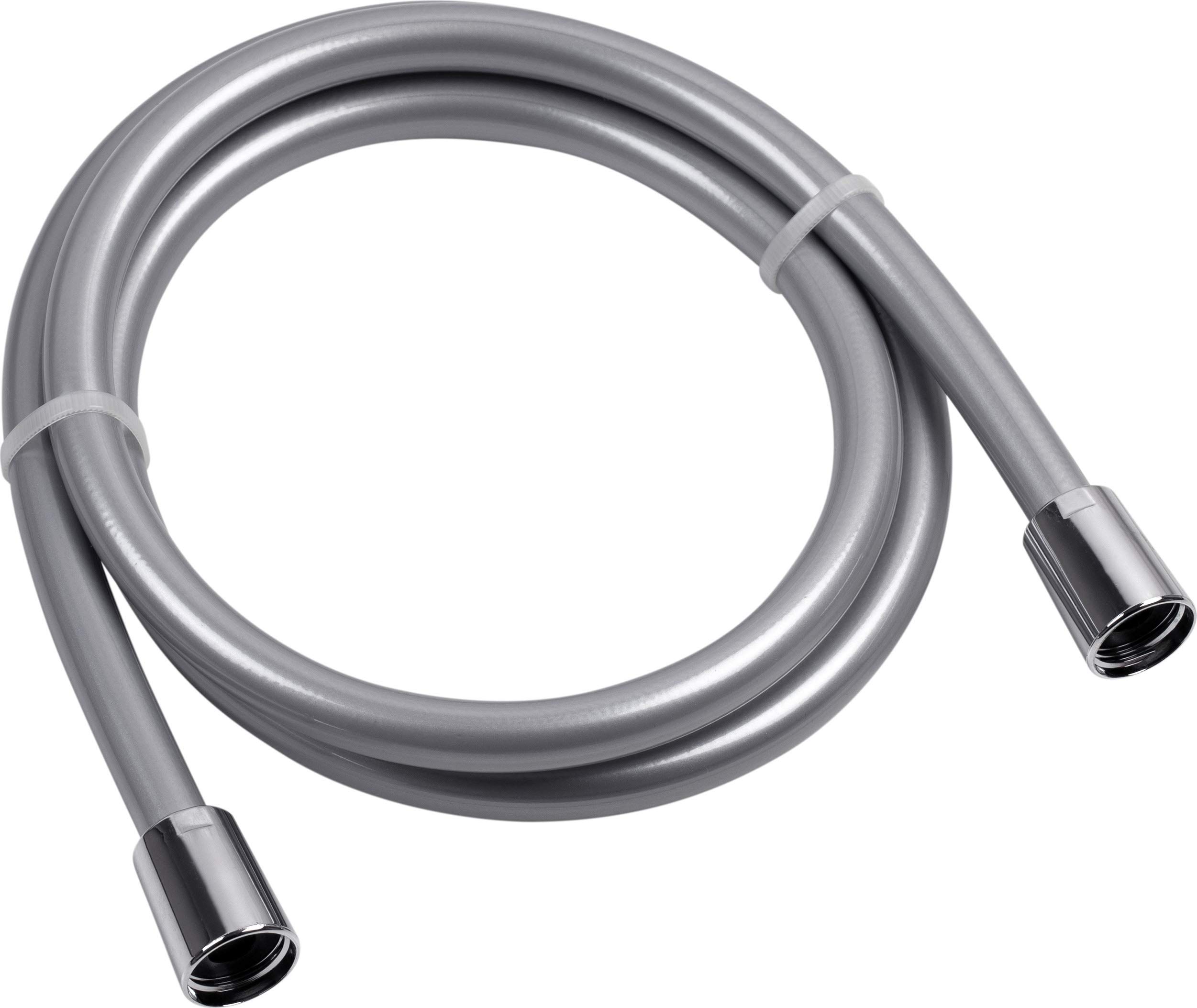 Shower Hose Plastic 1,5m Grey