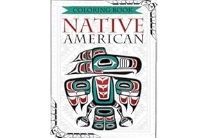 Native American Coloring Book: Coloring Book for Adults Inspired By Native American Indian Cultures and Styles: Wolves, Dream