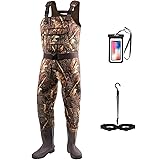 DRYCODE Waders for Men with Boots, Waterproof