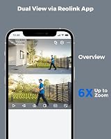 Reolink 4K PTZ Dual-Lens Outdoor Security Camera 8MP WiFi 6 355° Pan view 3