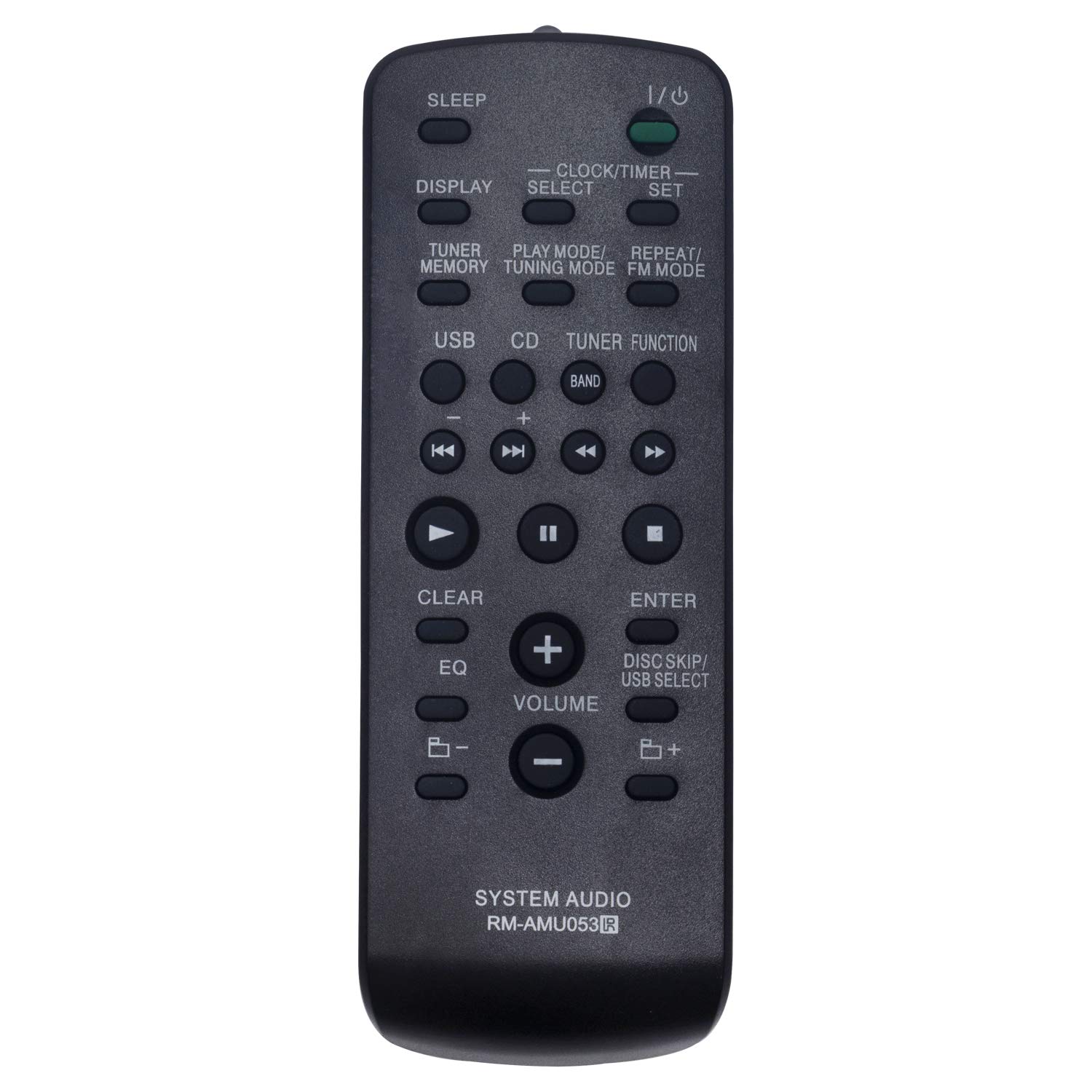 VINABTY RM-AMU053 Replace Remote for Sony HCD-HPR95 MHC-EC55 MHC-EC77 HCD-EC68 MHC-EC78 RM-SC3 MHC-GN880 HCD-RG222 MHC-GX355 HCD-GX555 MHC-GX99 HCD-GX99 CMT-HPR90 MHC-RG490S HCD-RG490 MHC-RG590S Audio