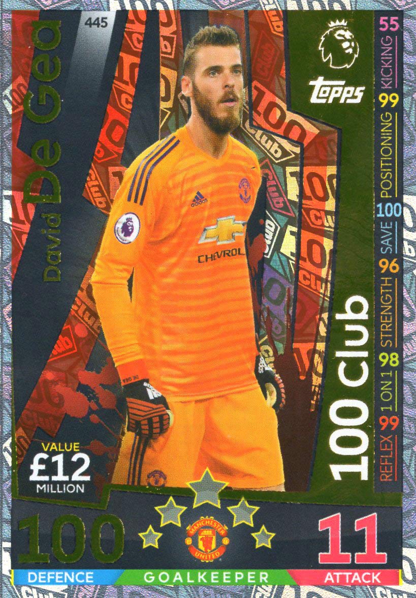 Cartes de football Collections Match Attax 18/19 DEBRUYNE 100 club