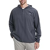TRAILSIDE SUPPLY CO. Men's Sun Protection Cycling Jacket Lightweight Windbreaker