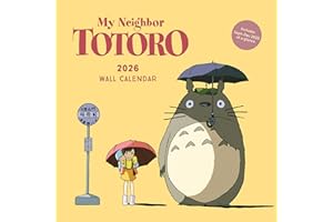 Studio Ghibli My Neighbor Totoro 2026 Wall Calendar