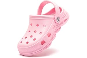 BODATU Boys Girls Garden Clogs Kids Slip On Beach Shoes Children Sandals for Indoor Outdoor