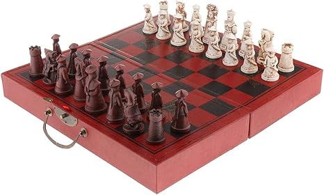 Amazon Lol Fun ポータブル16インチチェスセットウッドチェス盤ファミリーボードゲームに大人の子供たち チェス ホビー