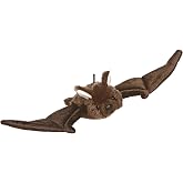 Aurora Mini Flopsie 12" Bat Adorable Stuffed Animal | Compact tummy-lying animals with bean-filled stability