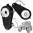 LAZORA 24V Kids Ride On Car Gearbox 24V 40000RPM Motor 2Pcs Electric Motor Gearbox Motorcycles High Speed RS555 Drive Engine Match Kids Ride On Toys Car Motors