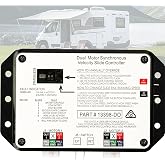 Dual Motor Synchronous Velocity Slide Controller Compatible with Lippert in-Wall Slide-Out on RV Replace Part #13398-D0 #13398-C2 Controller V-Sync II