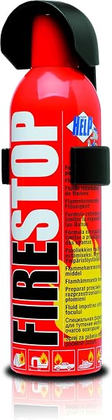 Super Help SH2400 Fire Stop Extinguisher 400ML Nontoxic Car Camper Boat Safe view 1