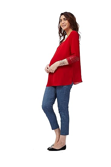 Tapered Fit Maternity Pants