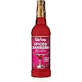 Jordan's Skinny Mixes Syrups, Spiced Cranberry, Sugar Free Flavor Infusion, 25.4 Fl Oz (Pack of 1)