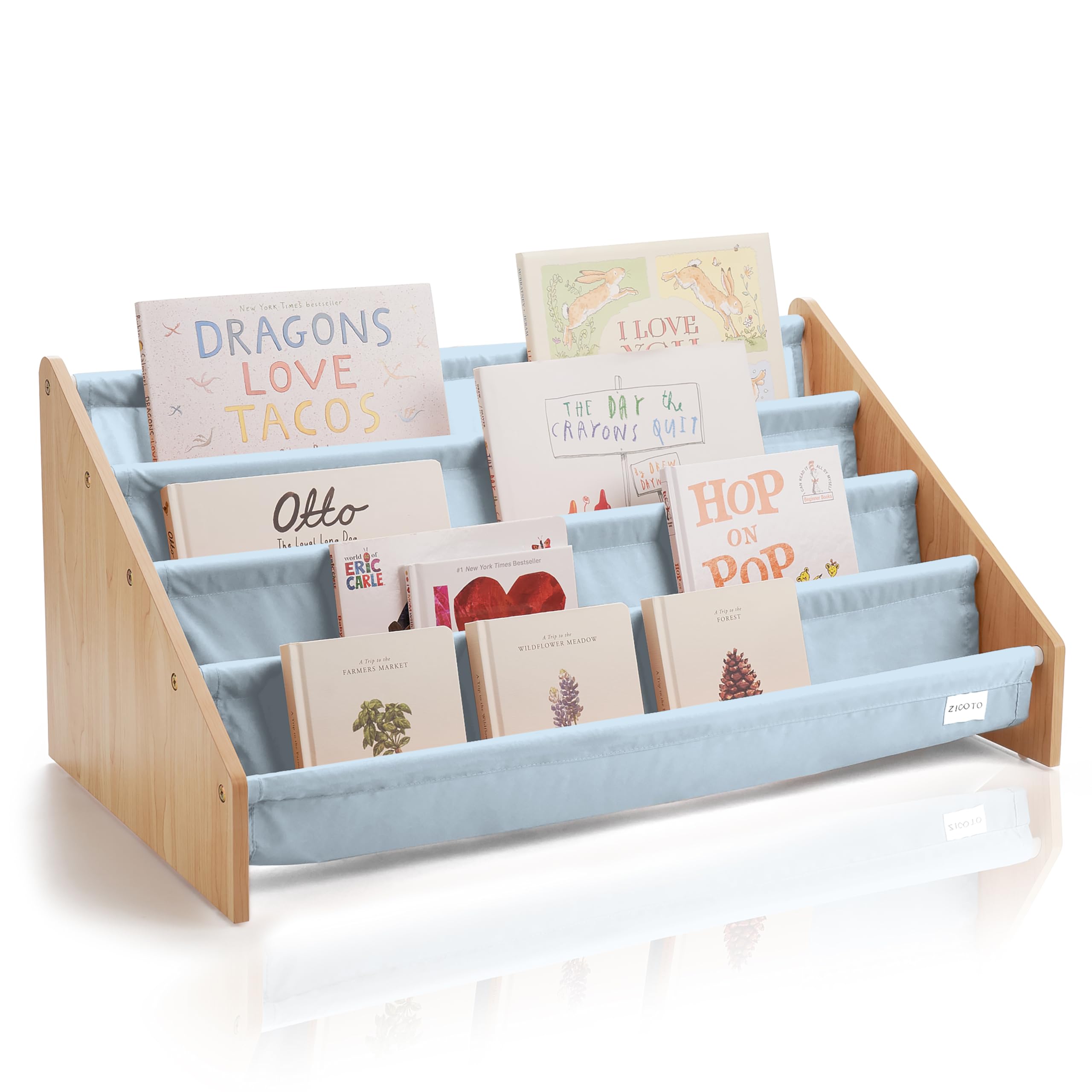 Photo 1 of ***FOR PARTS ONLY***
ZICOTO Decorative Nursery Bookshelves for Kids – Easy-to-Install Wall Shelves – Beautiful Organizer for Baby's Bedroom and Playroom Decor