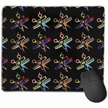 Small Raincoat Gaming Mouse Pad Scissors Comb Hair Amazon In