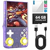 R36 Ultra Retro Handheld Game Console with 4.0-Inch IPS Screen, Preloaded 20000+ Classic Games, Open Source Linux Emulator with WiFi for Multiplayer, Portable Travel Gaming System for Adults & Kids